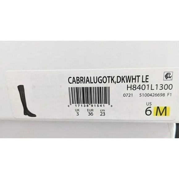 Vince Women's Cabria Lug Over-The-Knee Boot Zipper Dark Wheat Size 6 (MSRP $695) - Picture 9 of 9